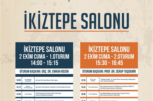 İKİZTEPE SALONU - 1.GÜN CUMA - A3